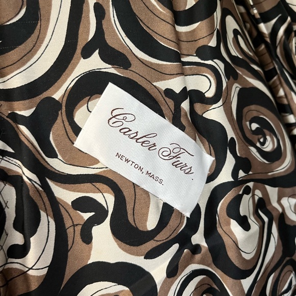 EUVC Stunning Vintage Dark Brown and Blackish Long Swing Mink Jacket - Picture 4 of 11